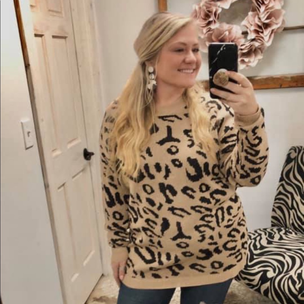 Leopard Sweater
